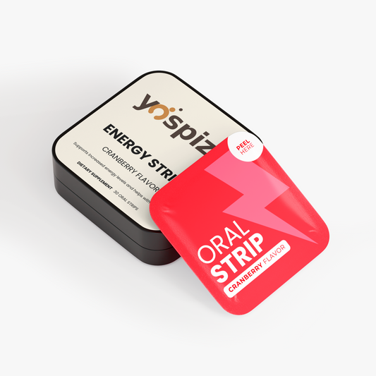 Energy Oral Strips — Caffeine, L-Theanine & B12