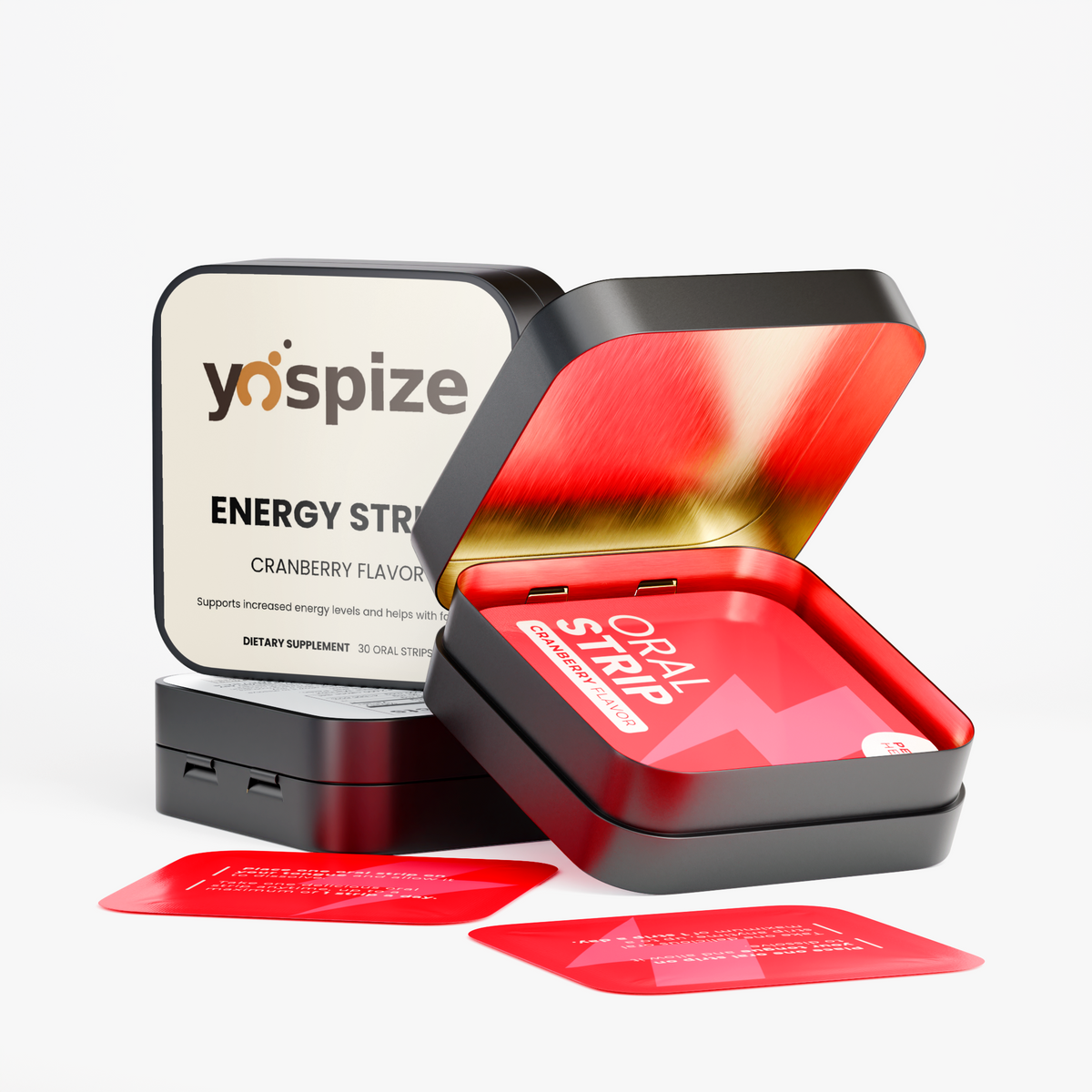 Energy Oral Strips — Caffeine, L-Theanine & B12