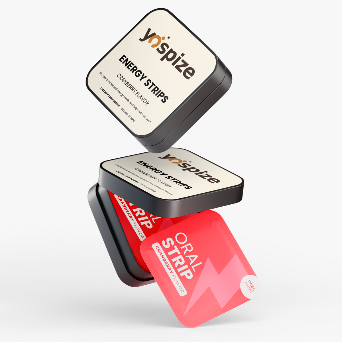 Energy Oral Strips — Caffeine, L-Theanine & B12