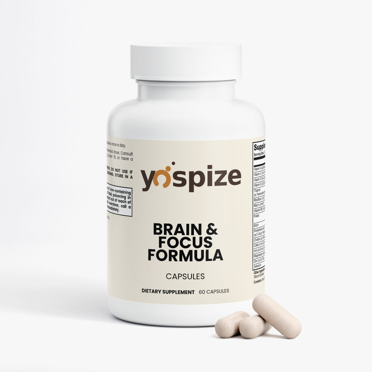 Brain & Focus Formula Capsules