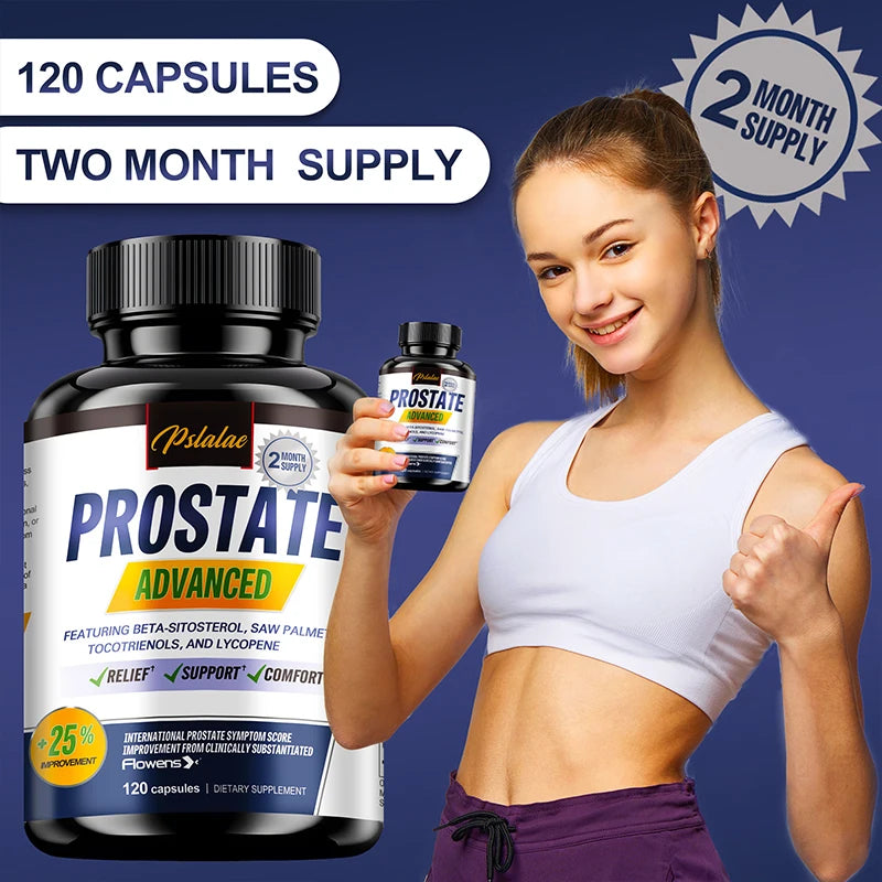 Prostate Supplement - Relieve Bladder & Urination Problems, Improves Immunity, Supports Prostate and Urinary Tract Health
